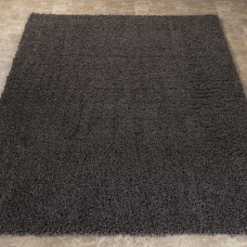 Ottomanson Solid Contemporary Living and Bedroom Soft Shaggy Area and Runner Rugs   557669798